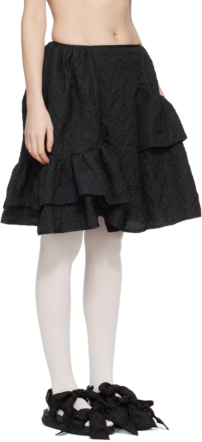 スカート cecilie bahnsen VANILLA SKIRT UK8 CECILIE BAHNSEN VANILLA SKIRT BLACK | SAKAN LES YEUX