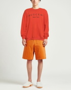 Buscemi Mens Sweatshirt in Orange