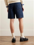 A.P.C. - Helio Straight-Leg Denim Shorts - Blue