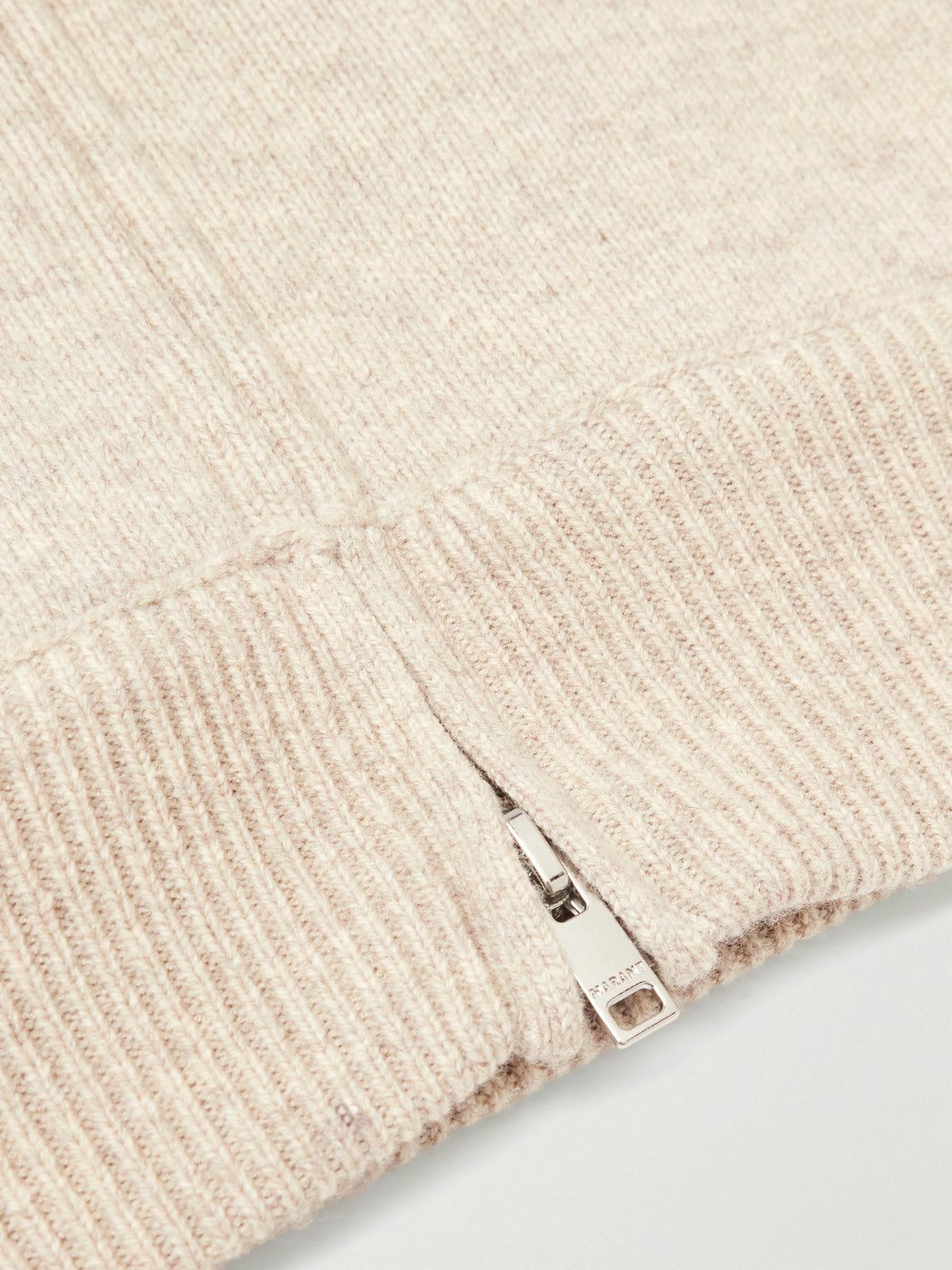 Marant - Igor Wool-Blend Zip-Up Hoodie - Neutrals