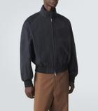 Studio Nicholson Over cotton-blend bomber jacket