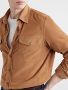 Caruso - Cotton-Corduroy Shirt - Brown