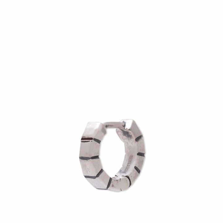 Photo: Serge DeNimes Men's Box Earring in Silver 