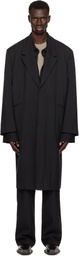 Entire Studios Black Single Breasted Coat