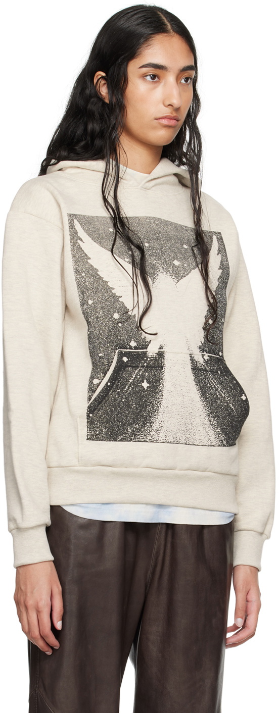 Online Ceramics Gray 'God Wins' Hoodie