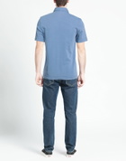 Drumohr Mens Polo shirt Pastel in Blue