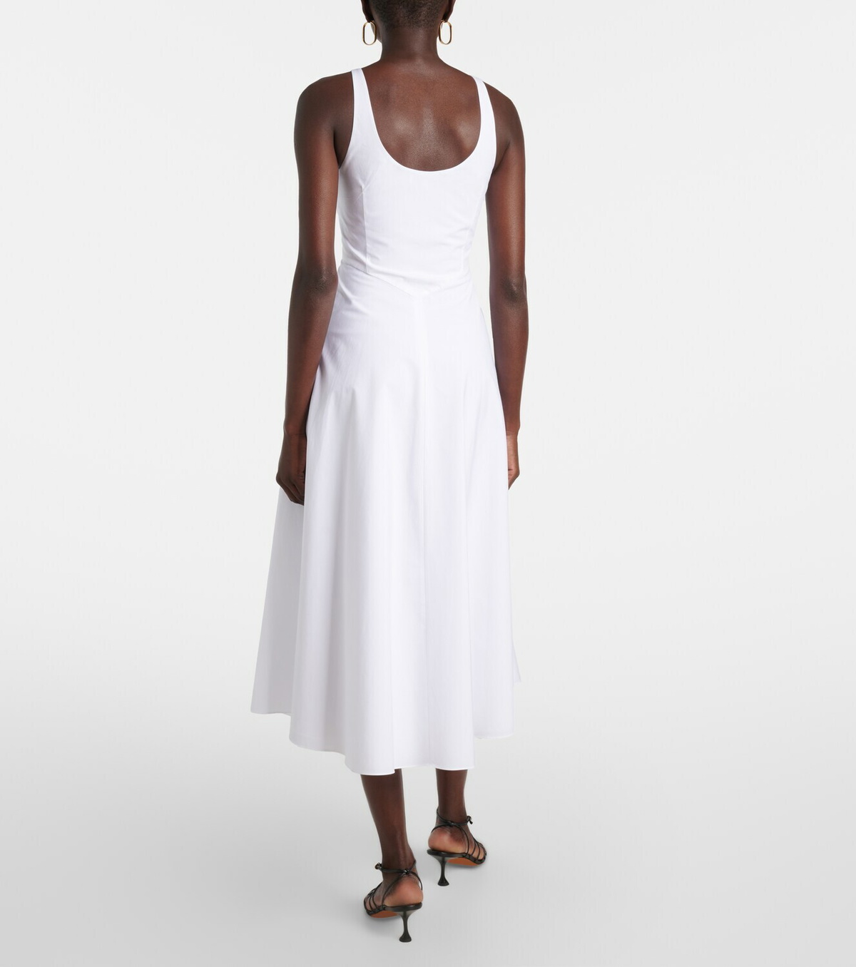Dorothee Schumacher Poplin Power cotton-blend midi dress