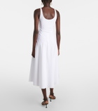 Dorothee Schumacher Poplin Power cotton-blend midi dress