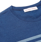 Orlebar Brown - Sammy Striped Cotton-Jersey T-Shirt - Men - Blue
