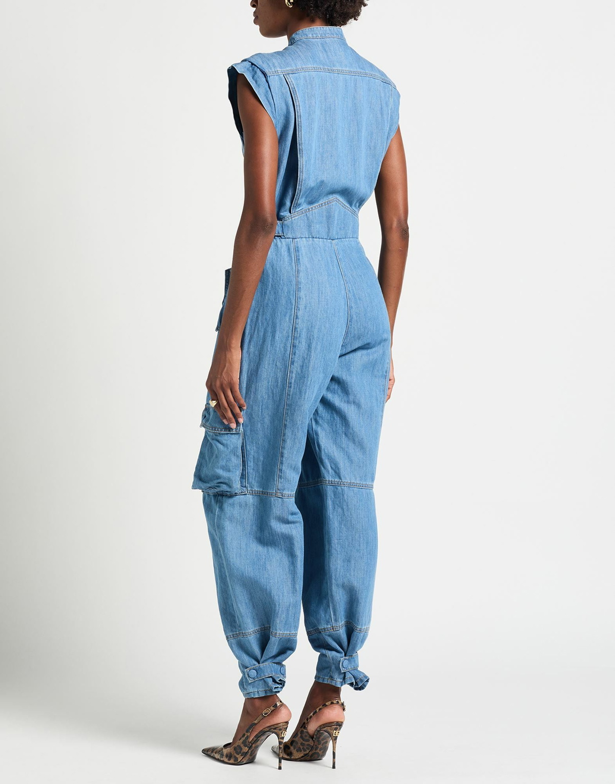 Jacob Cohёn Womens Jumpsuit in Blue