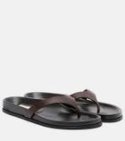 Toteme Leather thong sandals