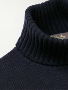 Loro Piana - Dolcevita Slim-Fit Baby Cashmere Rollneck Sweater - Blue