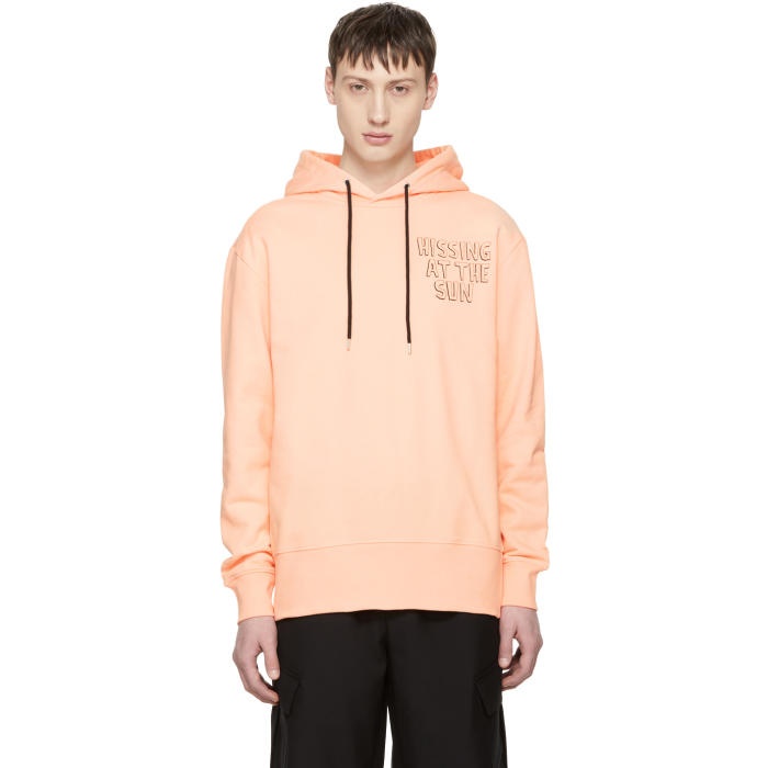 Photo: McQ Alexander McQueen Pink Hissing At The Sun Hoodie