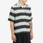 AMIRI Men's Baja Wave Vacation Shirt in Black