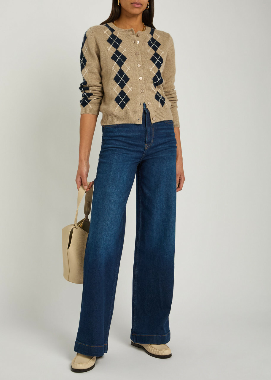 Reformation Bex Wide-leg Jeans Denim
