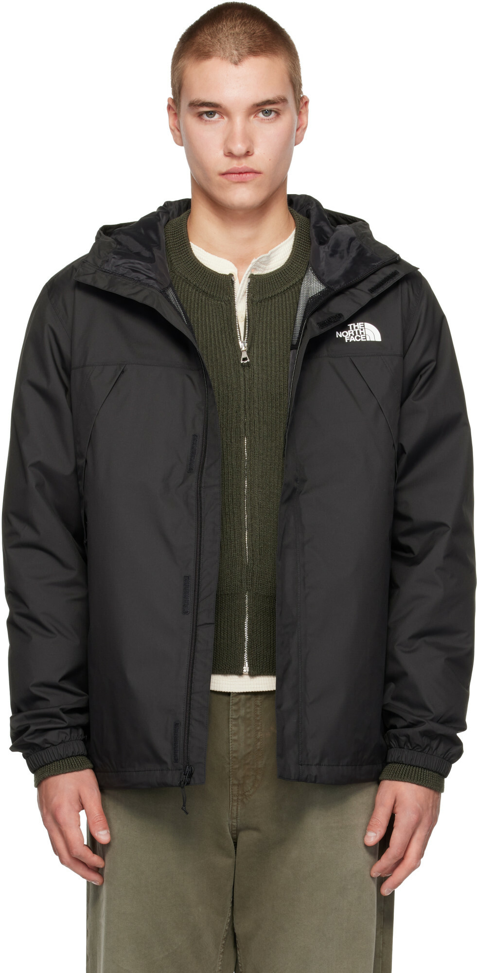 The North Face Black Antora Rain Jacket