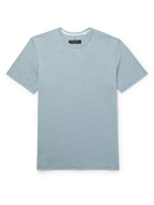 RAG & BONE - Linen and Cotton-Blend Jersey T-Shirt - Blue - S