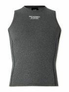 Pas Normal Studios - Mid Logo-Print Polartec® Power Wool™ Cycling Base Layer - Gray