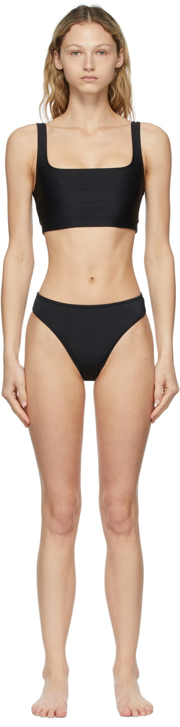 Nu Swim Black Cosmo & Basic High Bikini