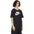 Nike Black and White Icon Futura T-Shirt