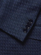 Etro - Crocheted Cotton Blazer - Blue