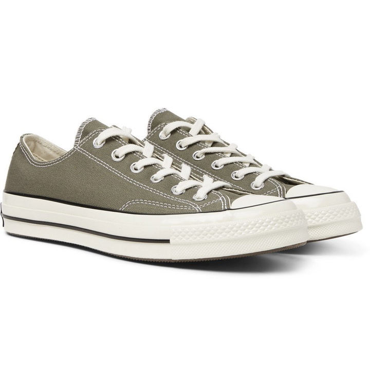 Photo: Converse - 1970s Chuck Taylor All Star Canvas Sneakers - Men - Forest green