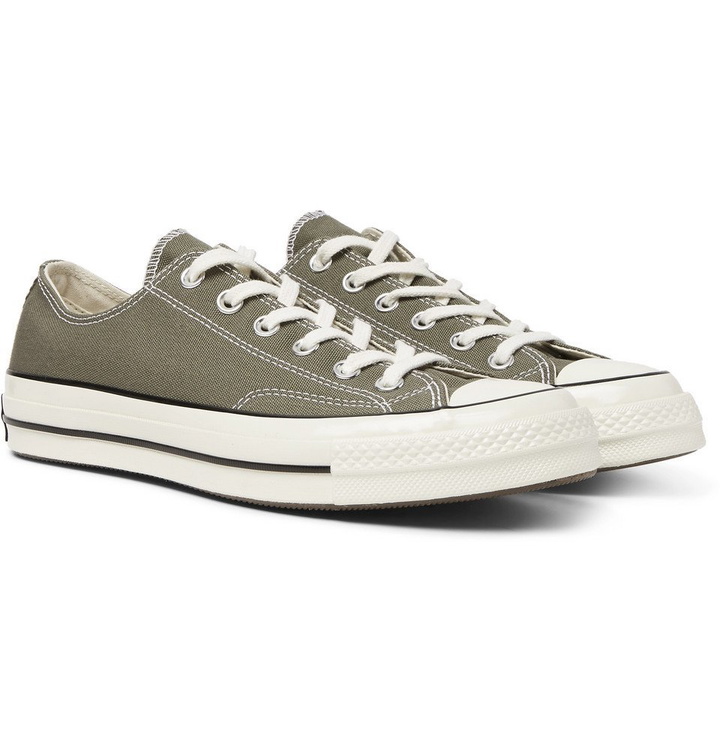 Photo: Converse - 1970s Chuck Taylor All Star Canvas Sneakers - Men - Forest green