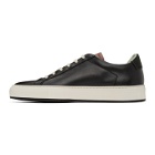 Common Projects Black and Tan Special Edition Retro Low Sneakers