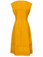 MARNI - Cotton Poplin Pleated Midi Dress