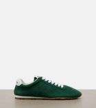 Miu Miu Plume suede sneakers