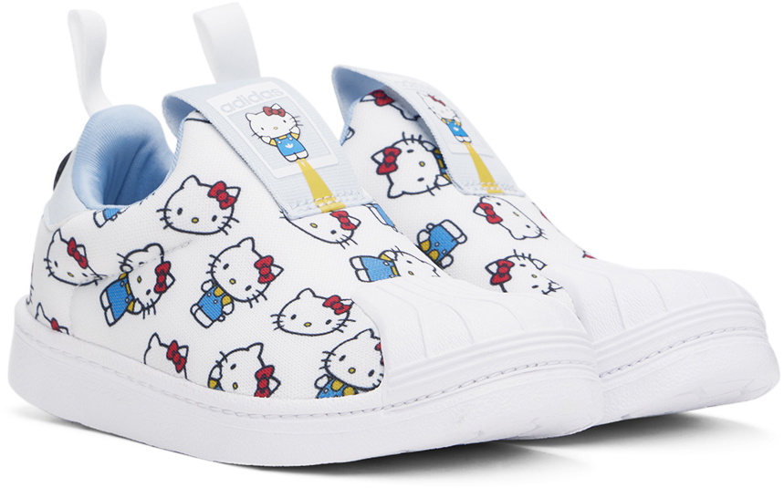 kids white superstars