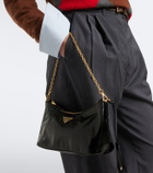 Prada Mini leather shoulder bag
