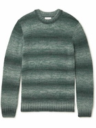 Norse Projects - Sigfred Space-Dyed Cotton-Blend Sweater - Green