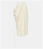 The Row Silon cashmere maxi skirt
