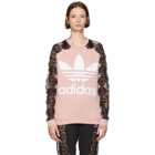 Stella McCartney Pink adidas Edition Lace Sweatshirt