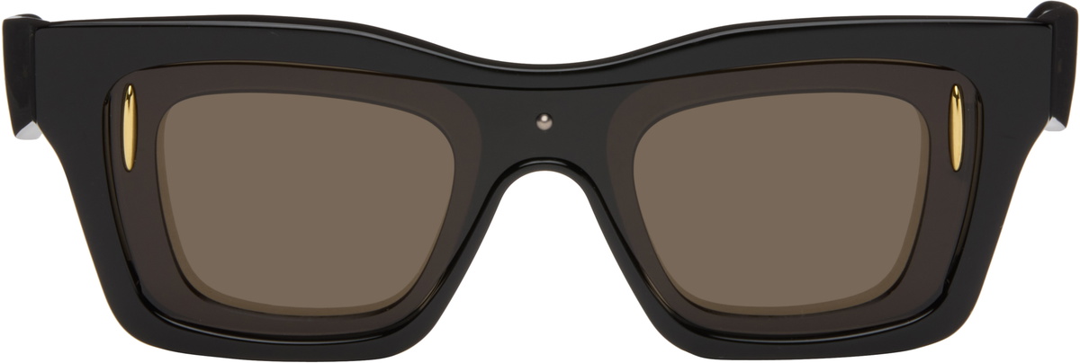 【関税込み】LOEWE ブラウン Eagle Wings サングラス Loewe Eagle Wings sunglasses in acetate | REVERSIBLE