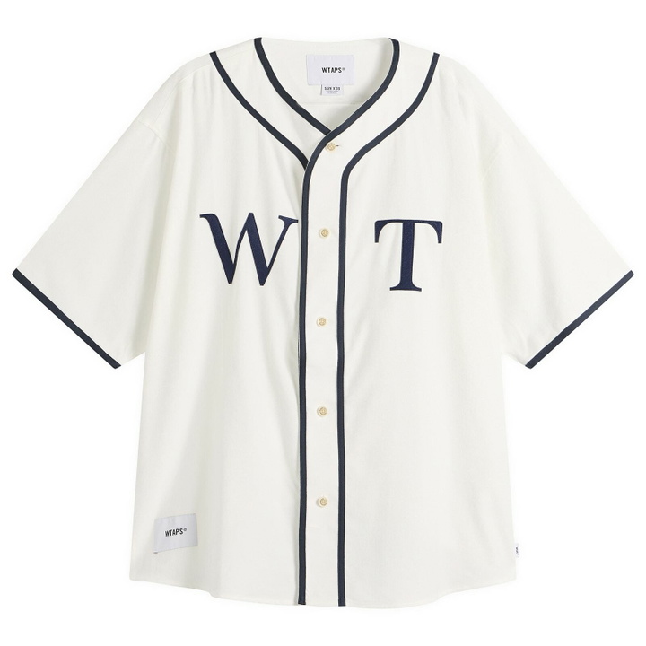 Photo: WTAPS Men's League Short Sleeve Shirt in White