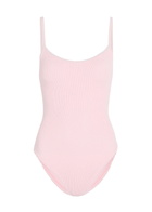 Hunza G Pamela Crinkle Swimsuit - Light Pink - One Size