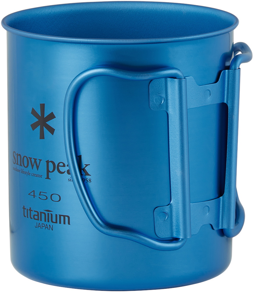 Snow Peak - Titanium Single Cup 450 - Blue