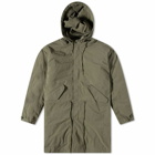 FrizmWORKS Men's Vincent M1965 Fishtail Parka Jacket 004 in Olive