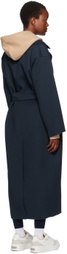 S Max Mara Navy Olivia Coat