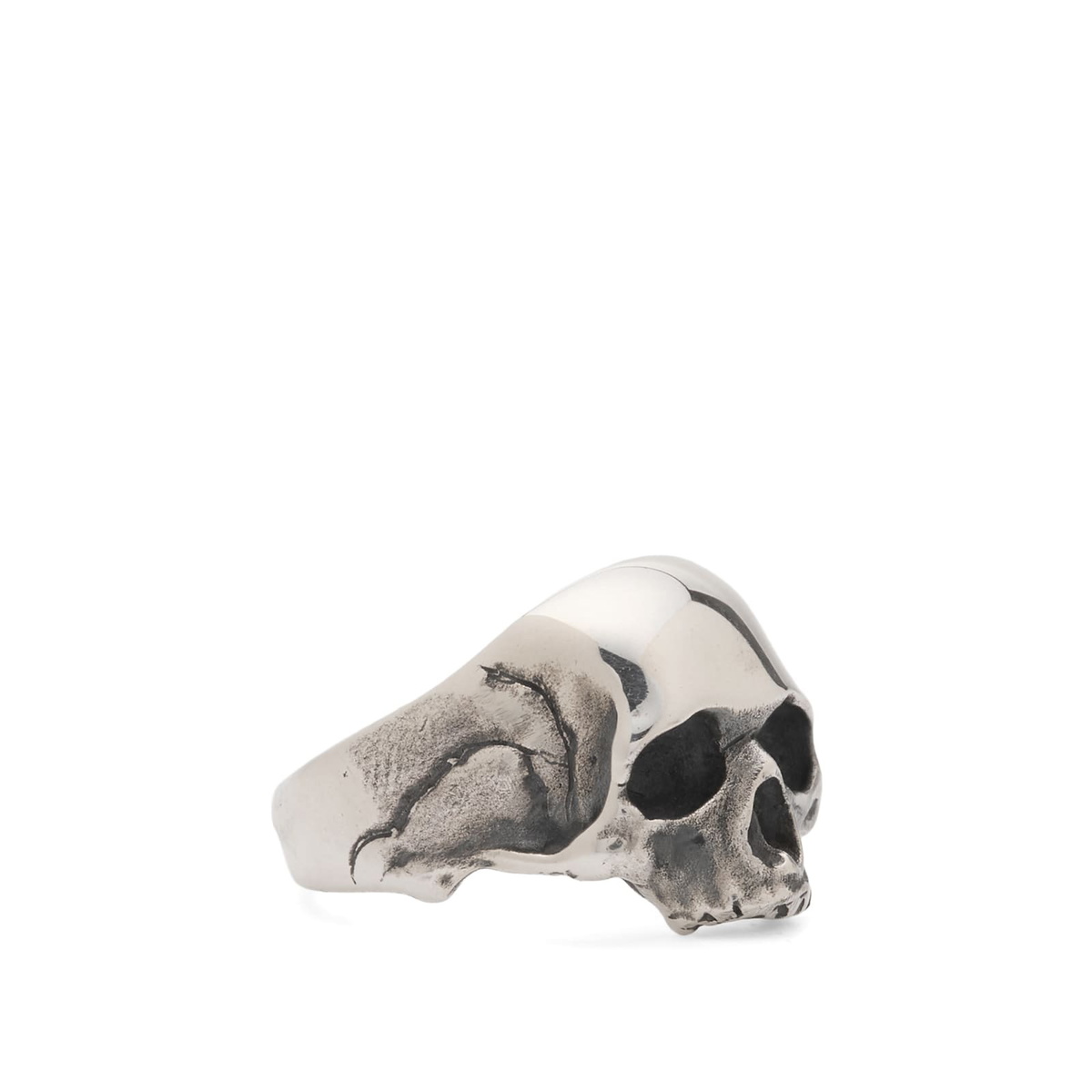 Frederick Grove Skull Ring in Silver