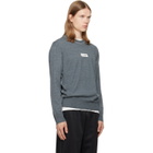 MM6 Maison Margiela Gray Wool Sweater