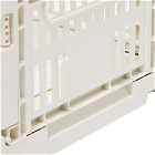 HAY Small Recycled Colour Crate in Off White