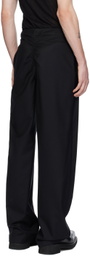 Mainline:RUS/Fr.CA/DE Black Ilya Trousers