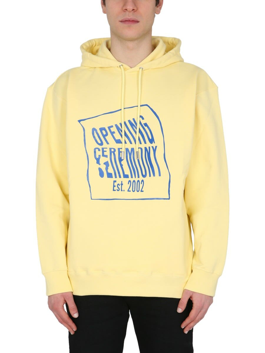 トレーナー+スウェット OPENING CEREMONY - OPENING CEREMONY / design sweat shirts M OPENING CEREMONY | White Men's Sweatshirt | YOOX