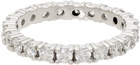 Hatton Labs Silver & White Eternity Ring