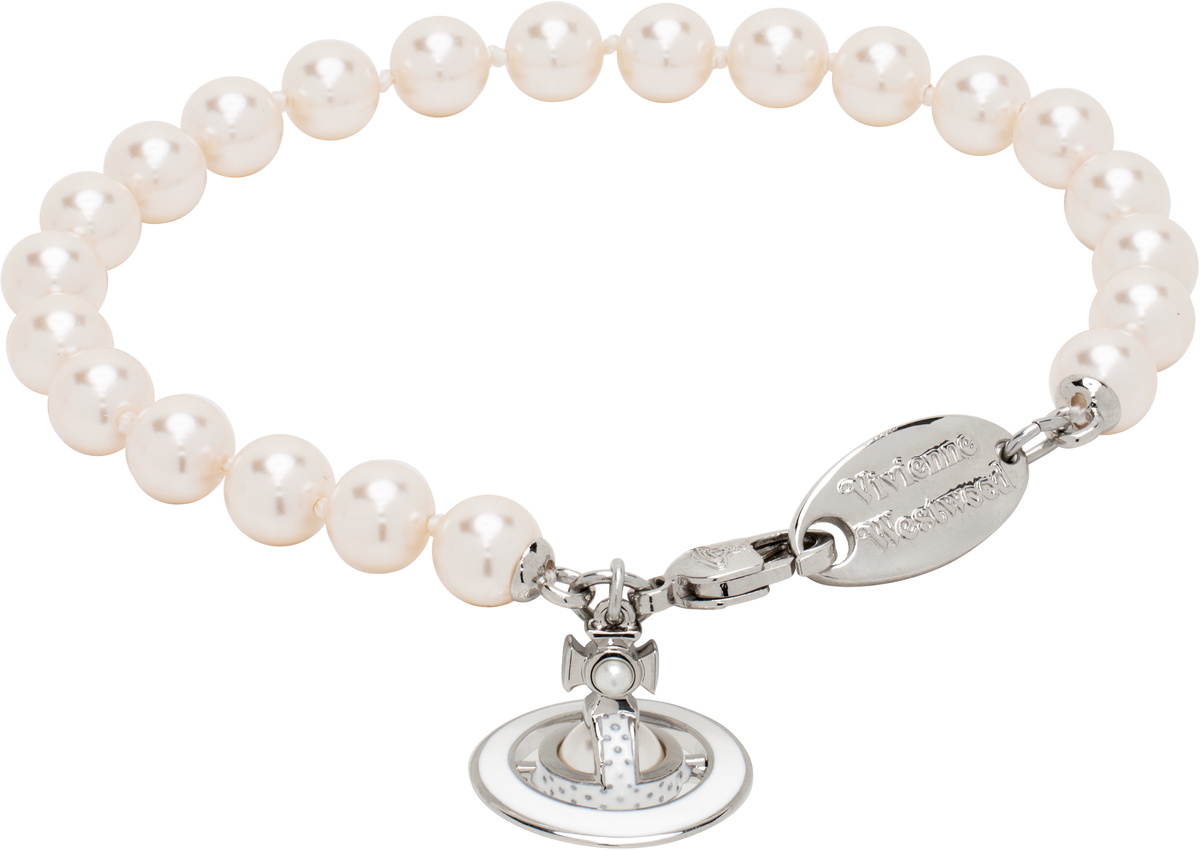【Vivienne Westwood】Amaya Pearl bracelet Vivienne Westwood Amaya large pearl bracelet for Women