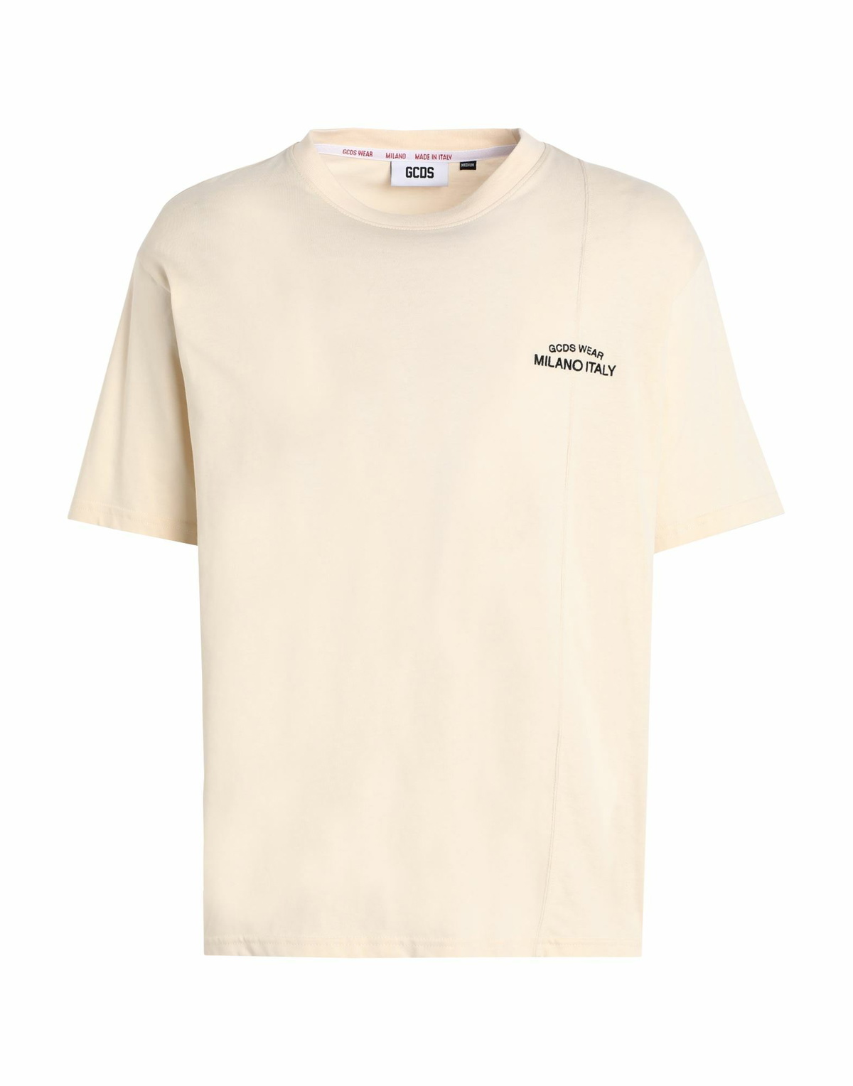 Gcds Mens T-shirt in Beige