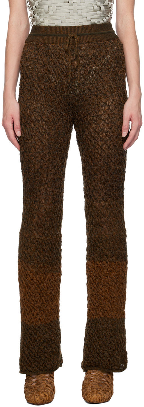 Isa Boulder SSENSE Exclusive Brown Lounge Pants Isa Boulder